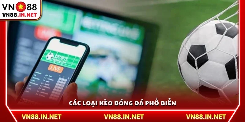 Những dạng kèo bóng đá thường gặp